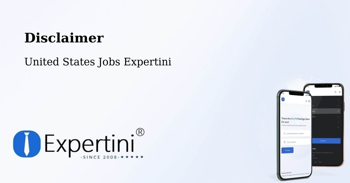 Disclaimer – Lilburn - United States Jobs Expertini
